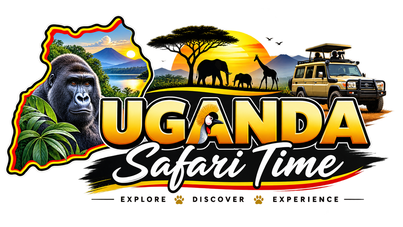 Uganda Safari time Logo